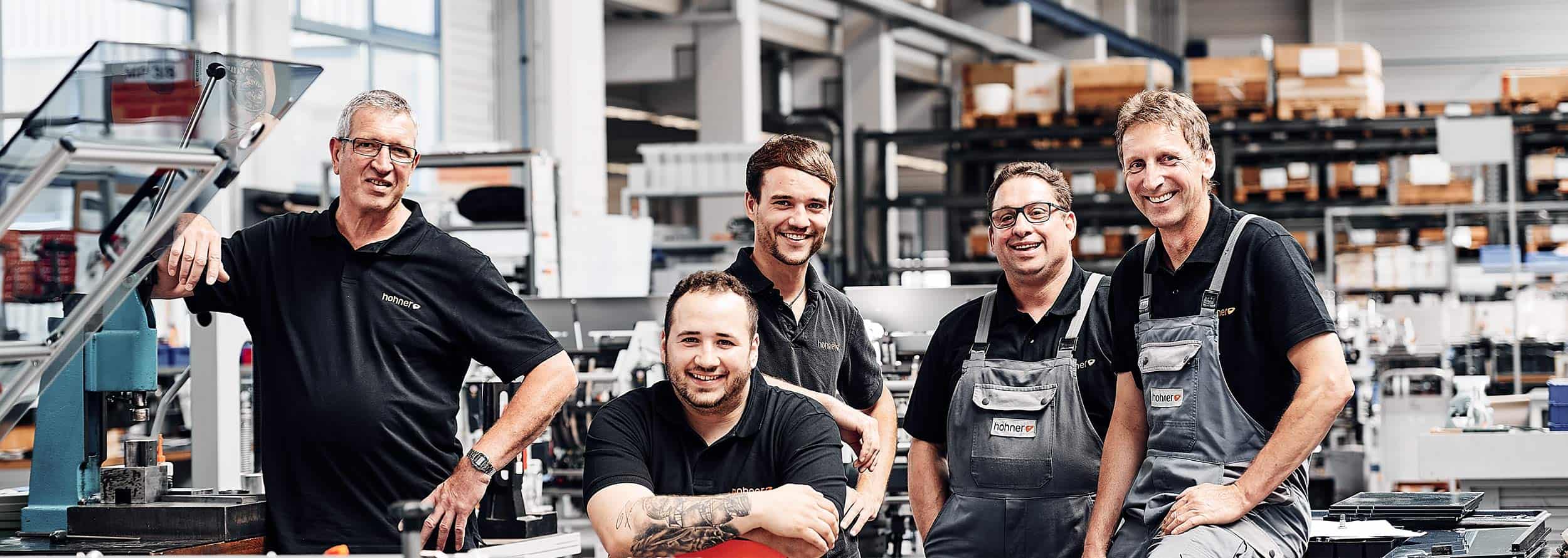 Hohner Postpress Team